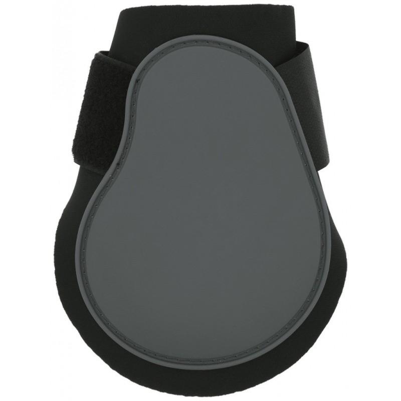 EQUITHEME - Protège boulets à Coque et Velcro élastique TARA VERT CANARD S PONEY