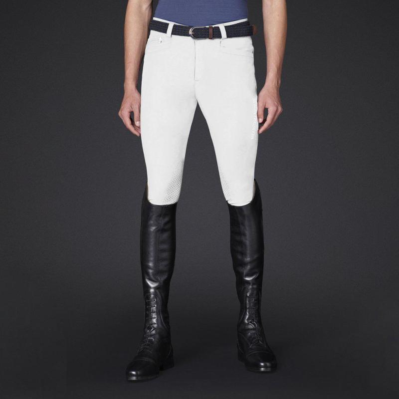 MOUNTAIN HORSE - Pantalon Equitation Homme Anti Tâches GRIP Intégral ROBIN 34 FR HOMME MARINE