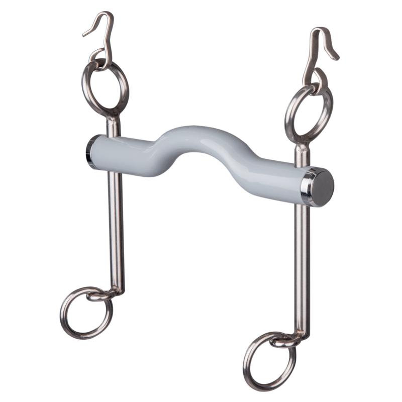 BERIS - Mors de Bride Canon Droit à Passage de Langue SOFT 120 MM