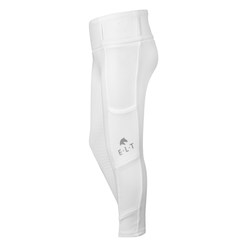 ELT - Legging Equitation JUNIOR Fond Grip Silicone ELLA 116 CM KAKI