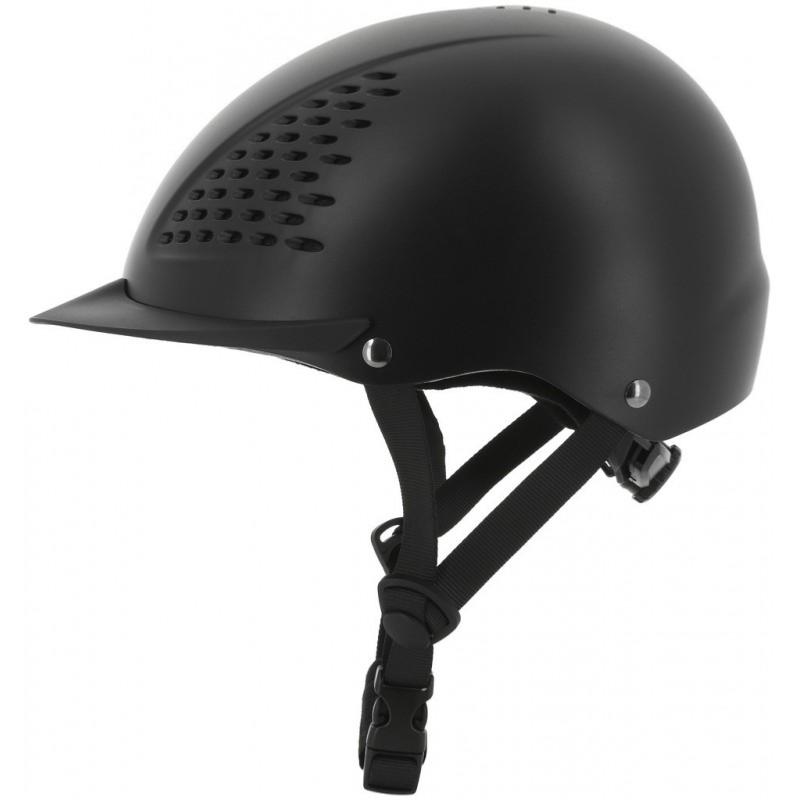 RIDING WORLD - Casque d'Equitation enfant léger et ventilé WINDY NOIR XS/S 50/54 CM
