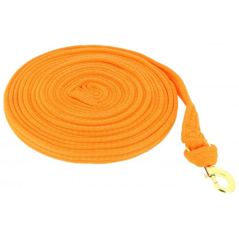 NORTON - Longe de Travail fluo Mousqueton interchangeable  7.00 M ORANGE