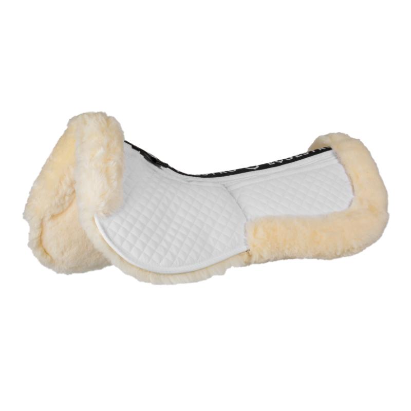 EQUESTRO - Amortisseur de Dos en Mouton à Poches et Bord Mouton NOIR mouton NOIR