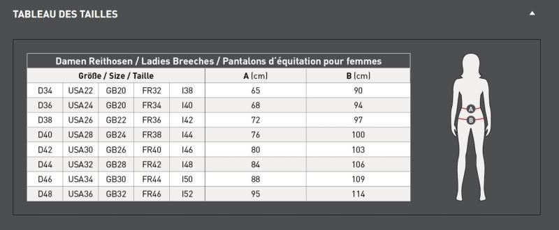 ELT - Legging  équitation femme fond silicone taille haute PIA 34 FR FEMME