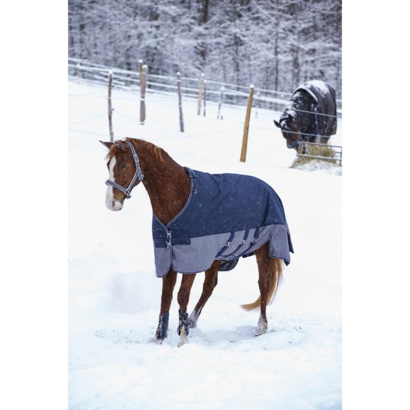 EQUITHEME TYREX - Chemise de pré Belt TYREX 600D à protection ventrale 125 cm/5'9/175 cm