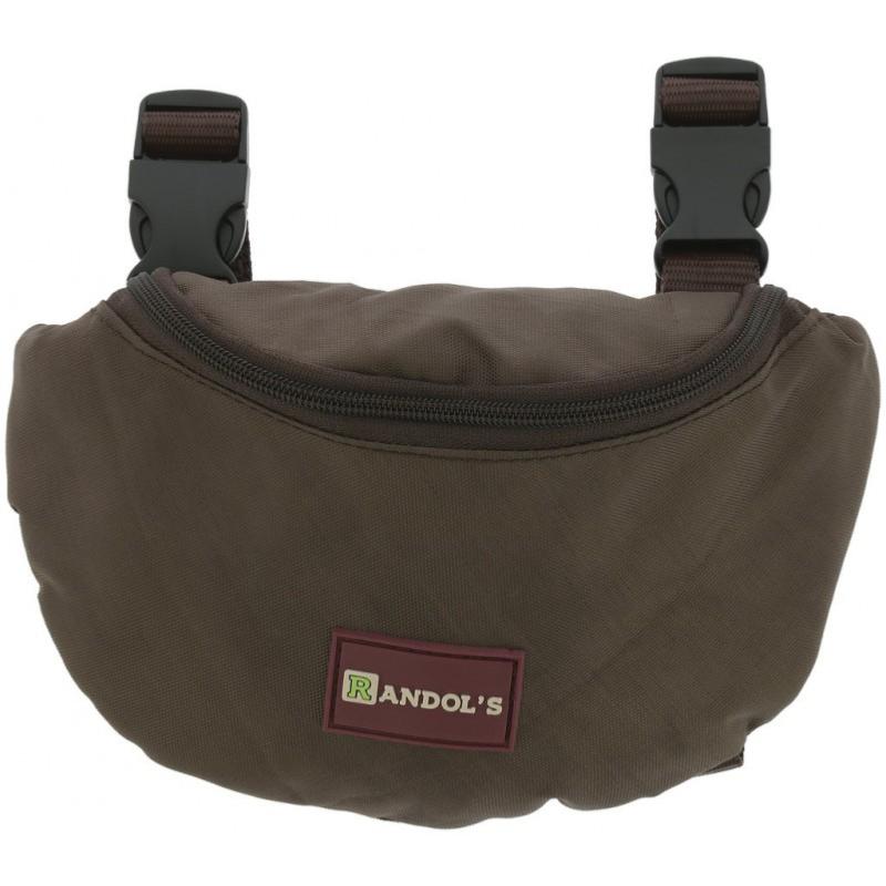 RANDOL'S - Sacoche Banane en Toile Imper pour Selle WESTERN