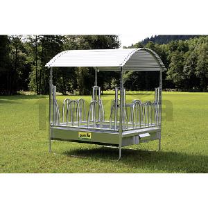 PATURA - Protection de Toit complète pour râteliers Pro 2,00 x 2,05 m