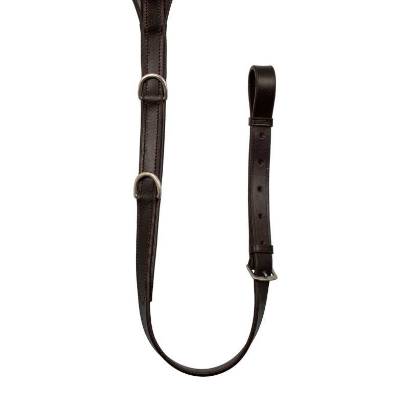 Collier de Chasse 3 Points Surpiqûre Blanche, SUPREME NOIR PONEY