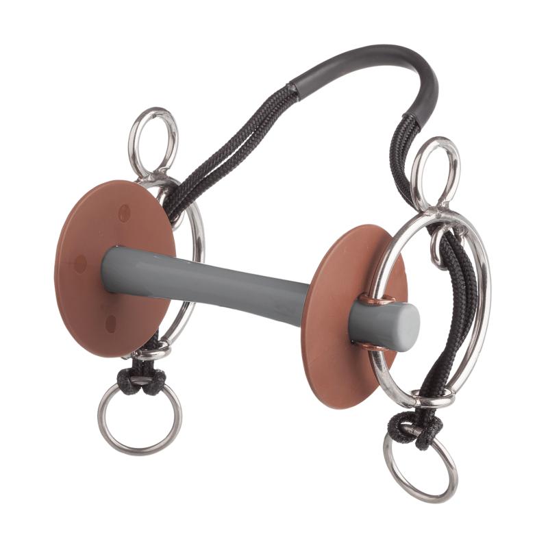 BERIS - Mors Combiné à Canon Droit en Plastique Doux COMFORT