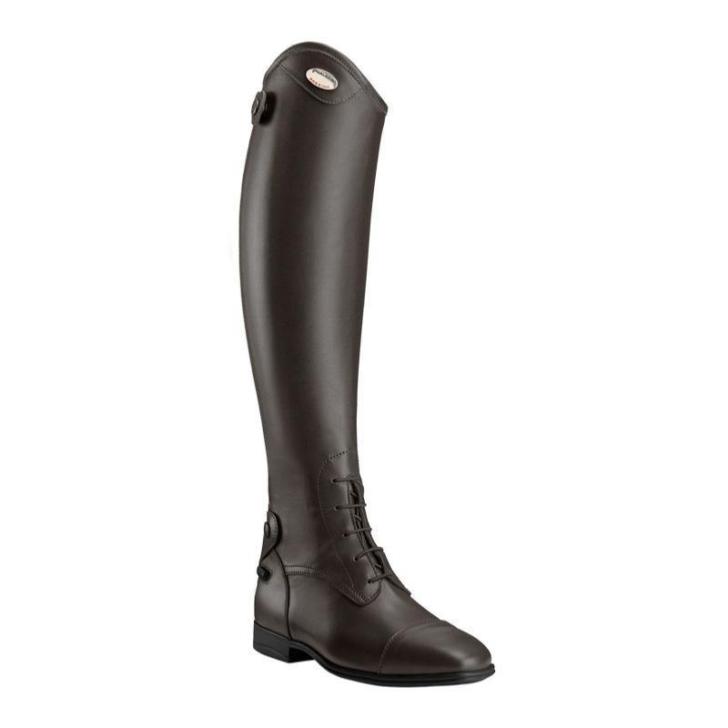 PARLANTI - Bottes Equitation Demi Mesure Cuir Italien à Lacets, MIAMI