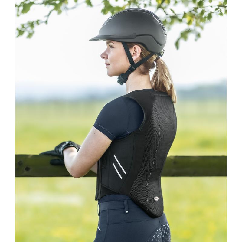 SWING - Gilet de Sécurité NIVEAU 2 cavalier 360° P07 Adulte, Enfant ENFANT Taille XS