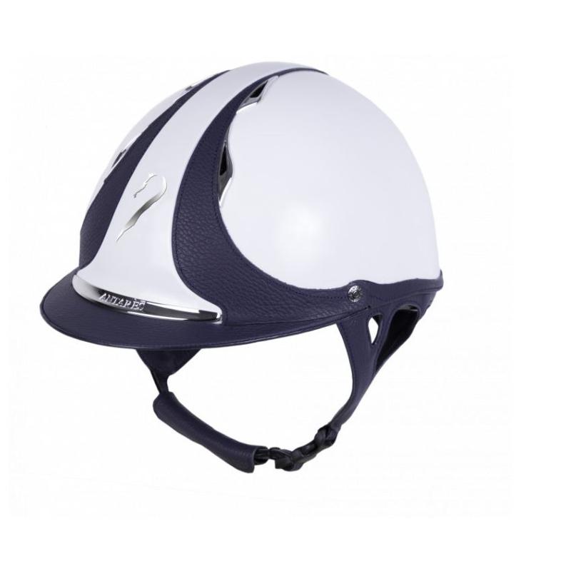 ANTARES - Casque de Horse Ball en ABS et Inserts Cuir GALAXY