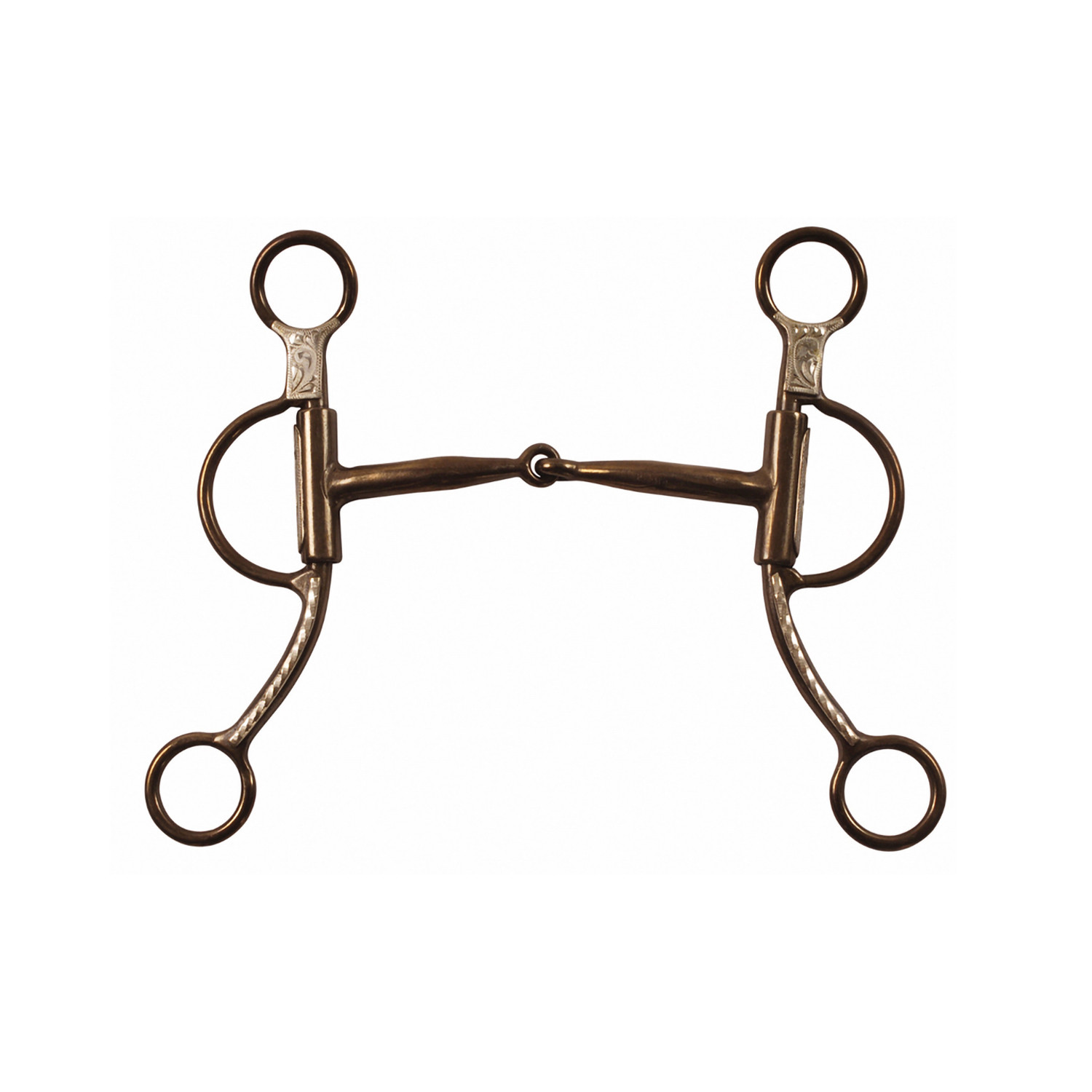 POOLS - Mors western snaffle à branches Antique 1068SWR