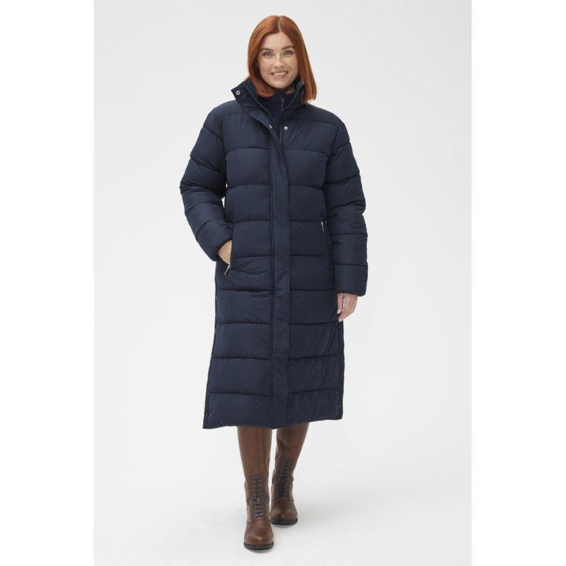 MOUNTAIN HORSE - Long Manteau Chaud col montant TEAM COAT XS FEMME