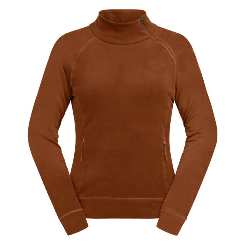 ELT - Polaire Equitation Fine à Col Montant Zippé OSAKA XXS FEMME CANNELLE