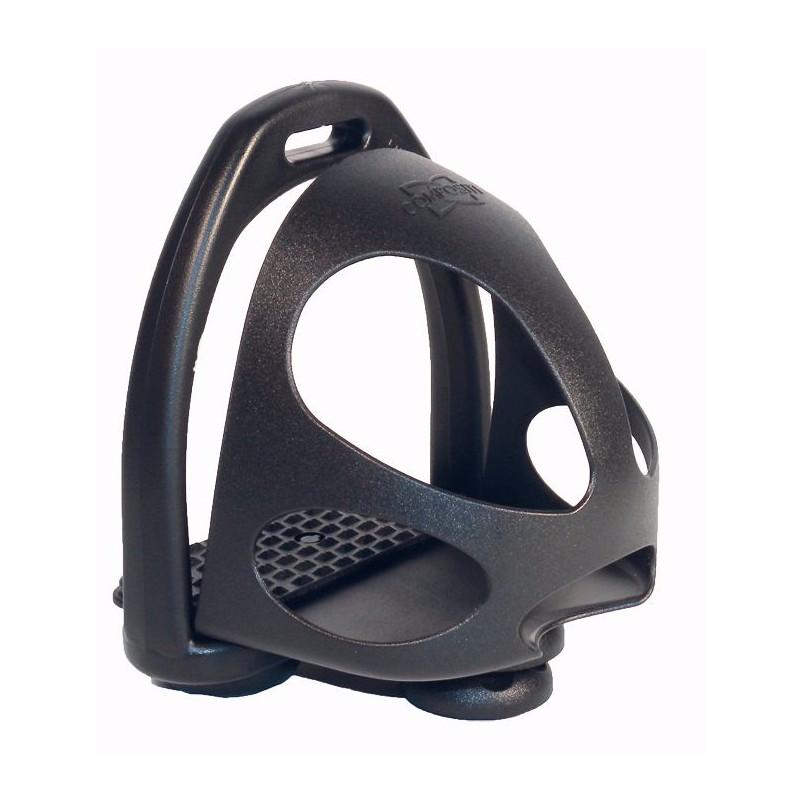 COMPOSITI - Coques de Sécurité pour Etriers MATRIX NOIR ENFANT