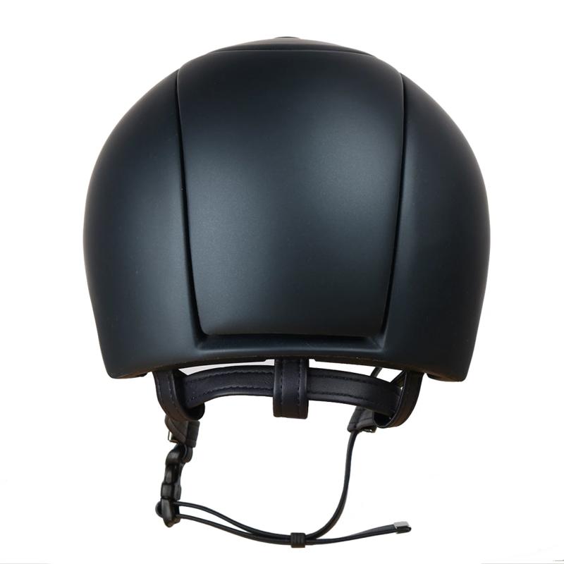 KEP ITALIA - Casque CROMO mat satiné et grande Visière Polo XL TAILLE 51 CM