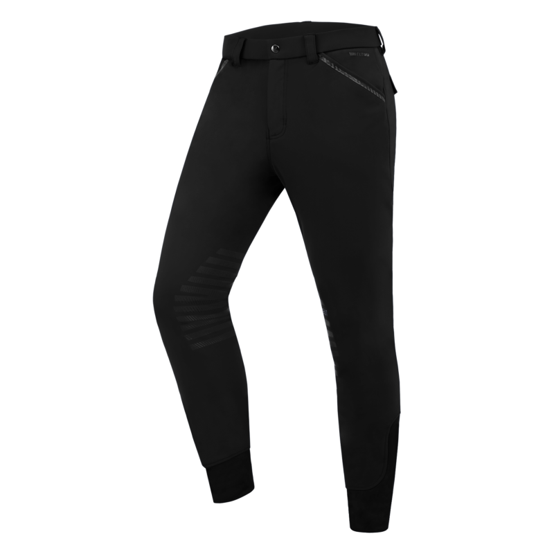 ELT - Pantalon Equitation HOMME avec GRIP Silicone aux Genoux MAILO 40 FR HOMME MARINE