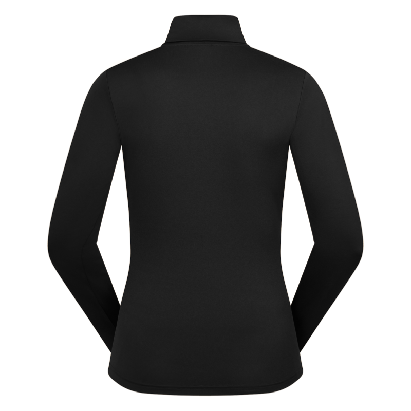 ELT - Col Roulé Cavalière en Maille Technique MADISON XXS FEMME NOIR