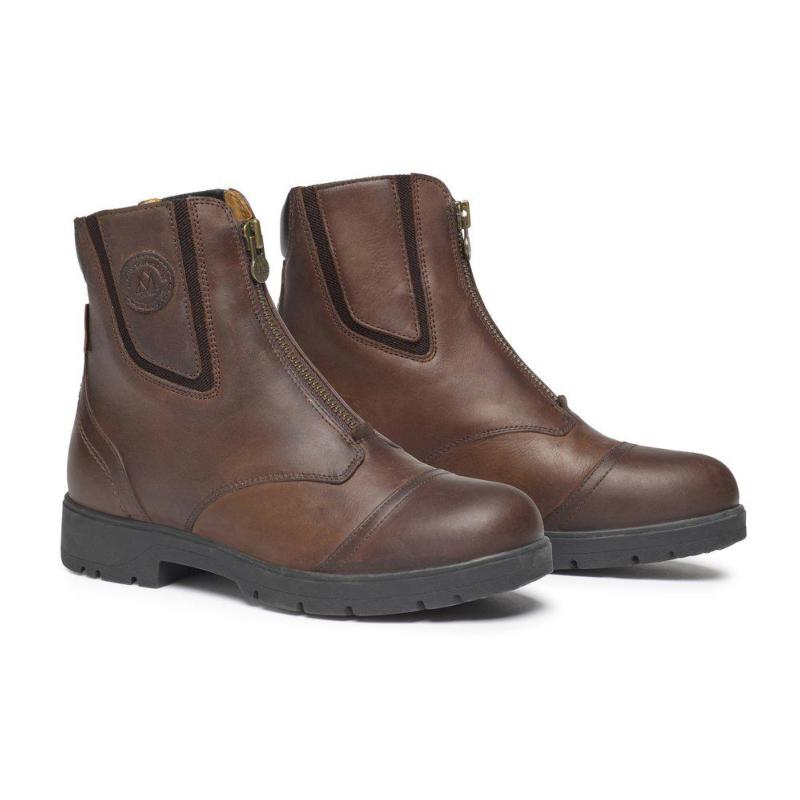 MOUNTAIN HORSE - Boots Etanches en Cuir Gras et Zip, WILD RIVER Paddock du 36FR au 46FR