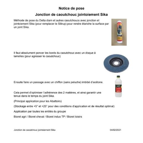 Colle mastic extra forte pour tapis et toile caoutchouc NOIRE , 300 ML