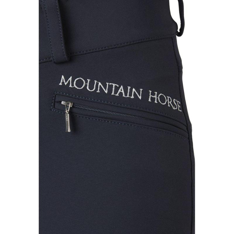 MOUNTAIN HORSE - Pantalon Anti Tâches Taille haute Fond Intégral DIANA 34 FR  FEMME   MARINE