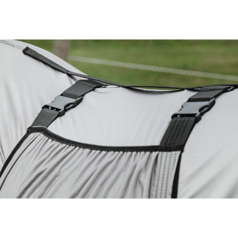 WALDHAUSEN - Chemise anti dermite anti éczéma Intégrale en mailles Elastiques BASIC 115 CM/5'6/168 CM ARGENT