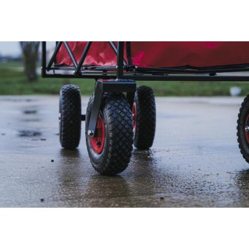 HIPPOTONIC - Chariot Pliant 4 Roues pour Matériel d'Equitation