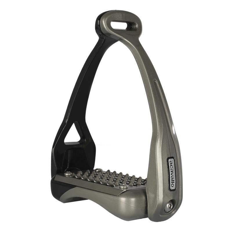 ACAVALLO - Étriers Articulés Plancher Large OPERA NOIR