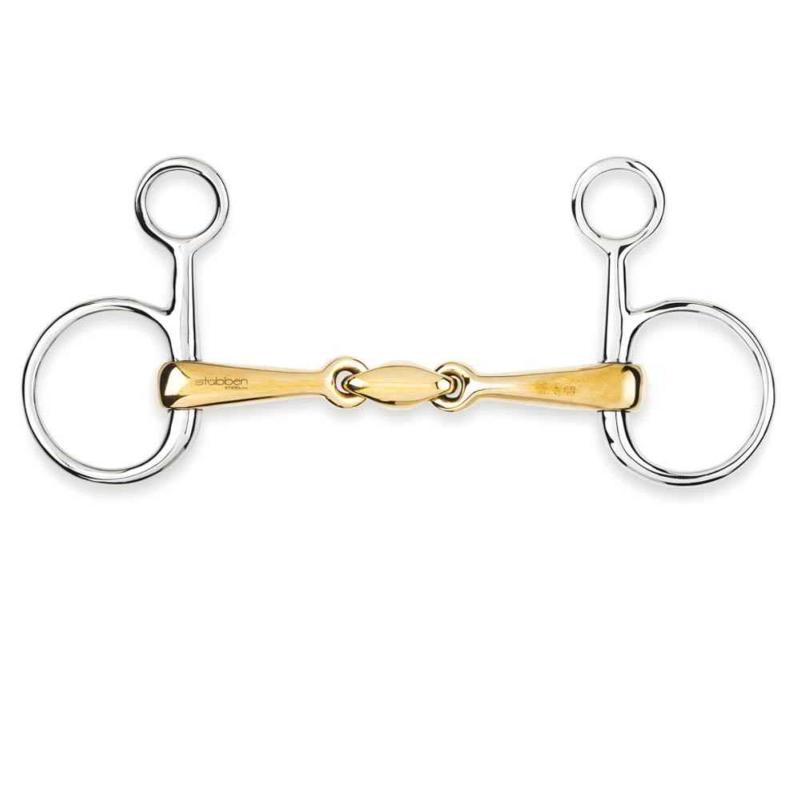 STÜBBEN - Mors Baucher Double brisure Cuivre Doux STEELTec