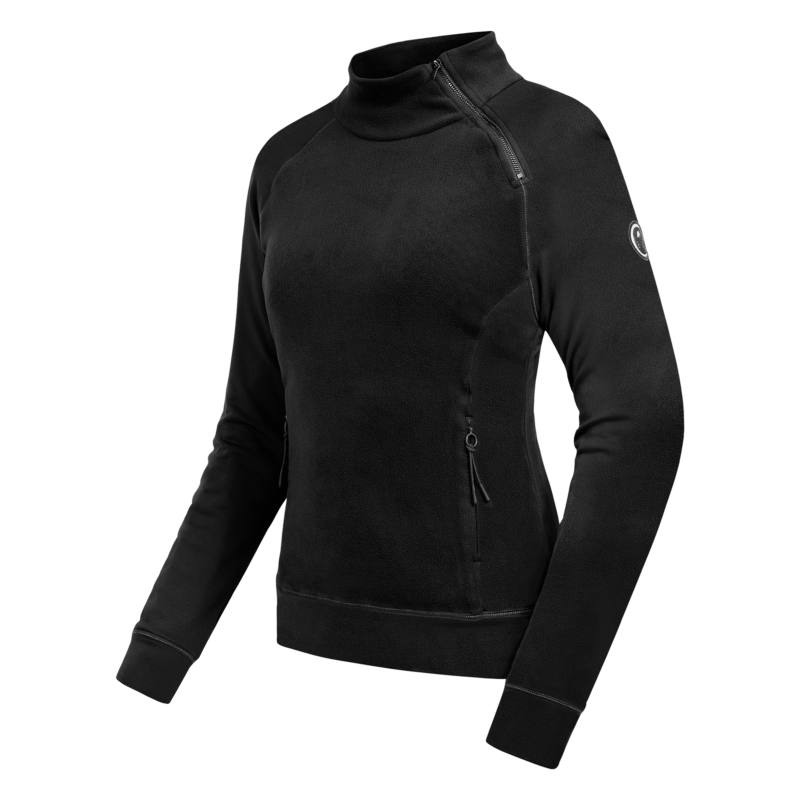 ELT - Polaire Equitation Fine à Col Montant Zippé OSAKA XXS FEMME CANNELLE