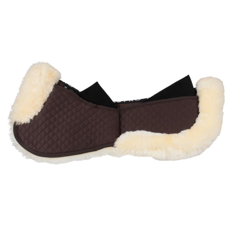 EQUESTRO - Amortisseur de Dos en Mouton à Poches et Bord Mouton NOIR mouton NOIR