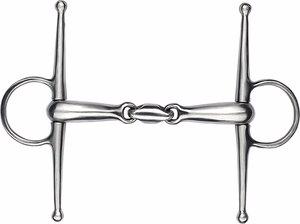 FEELING - Mors à aiguille double brisure Inox Satin gros canons