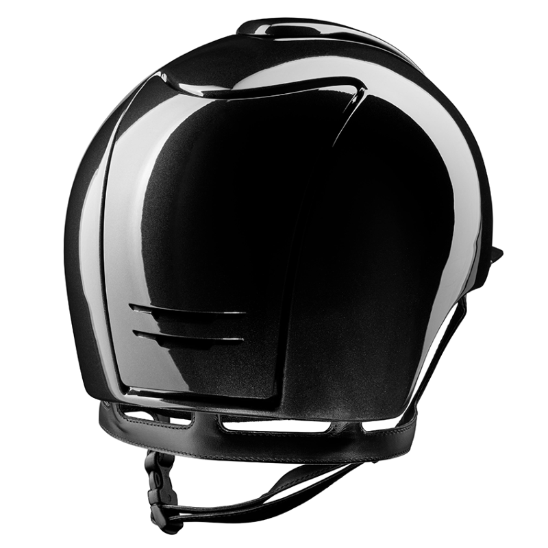 KEP ITALIA -  Casque équitation Cromo 2.0 Shine PADOVA Black EDITION LIMITEE TAILLE 51 CM