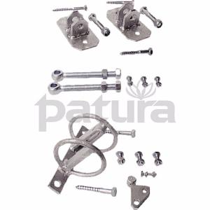 PATURA -Porte de prairie fixe, Longueur 4,50 m, 2 entretoises