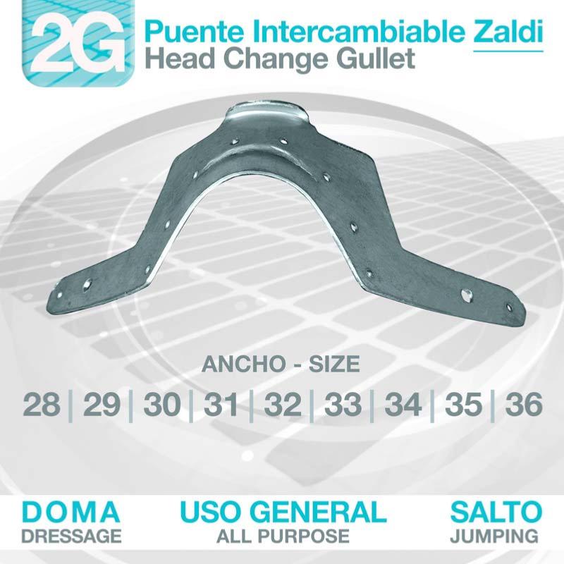 ZALDI - Arcade interchangeable pour Selle ZALDI 2G sur mesure