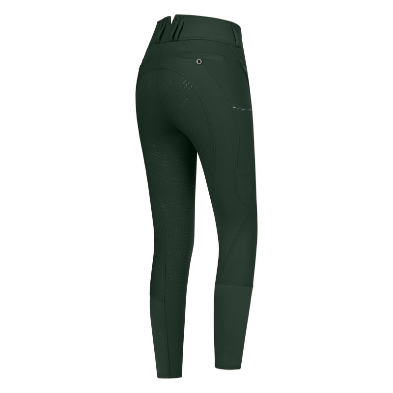 ELT - Pantalon FEMME Taille Haute Full Grip MATHILDE 32 FR FEMME VERT EMERAUDE