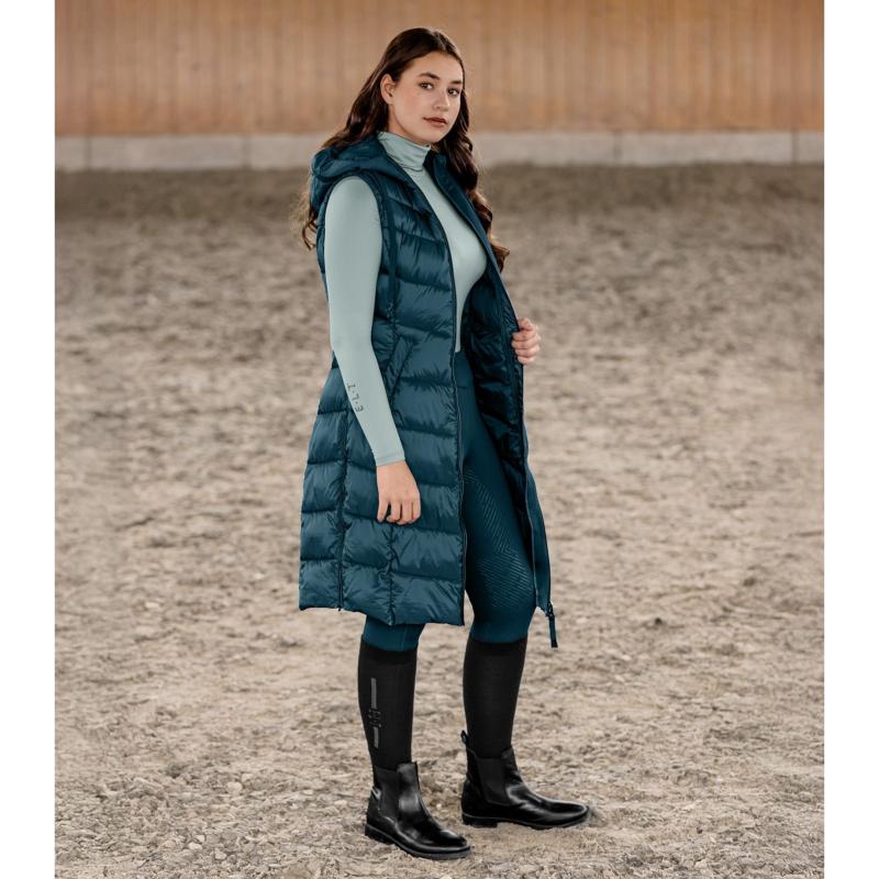 ELT - Longue Doudoune Légère pour l'équitation OSTENDE sans manches