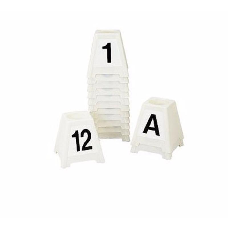 LA GEE - 12 Plots Carrés numérotés pour Parcours de Dressage ou Obstacle