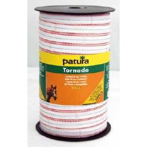 PATURA  - Ruban TORNADO 20MM pour clôture électrique, L 400M