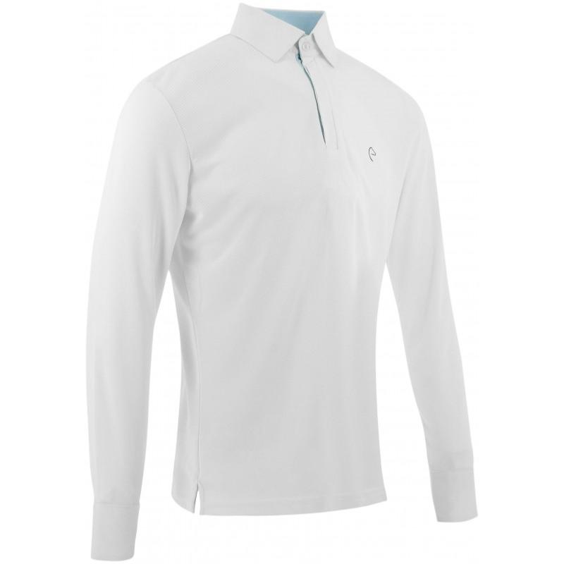 EQUITHEME - Polo de Concours Col chemise à manches DANY