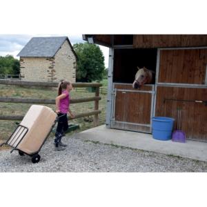 LA GEE - Diable pour le transport de bottes de paille ou de foin à l'écurie