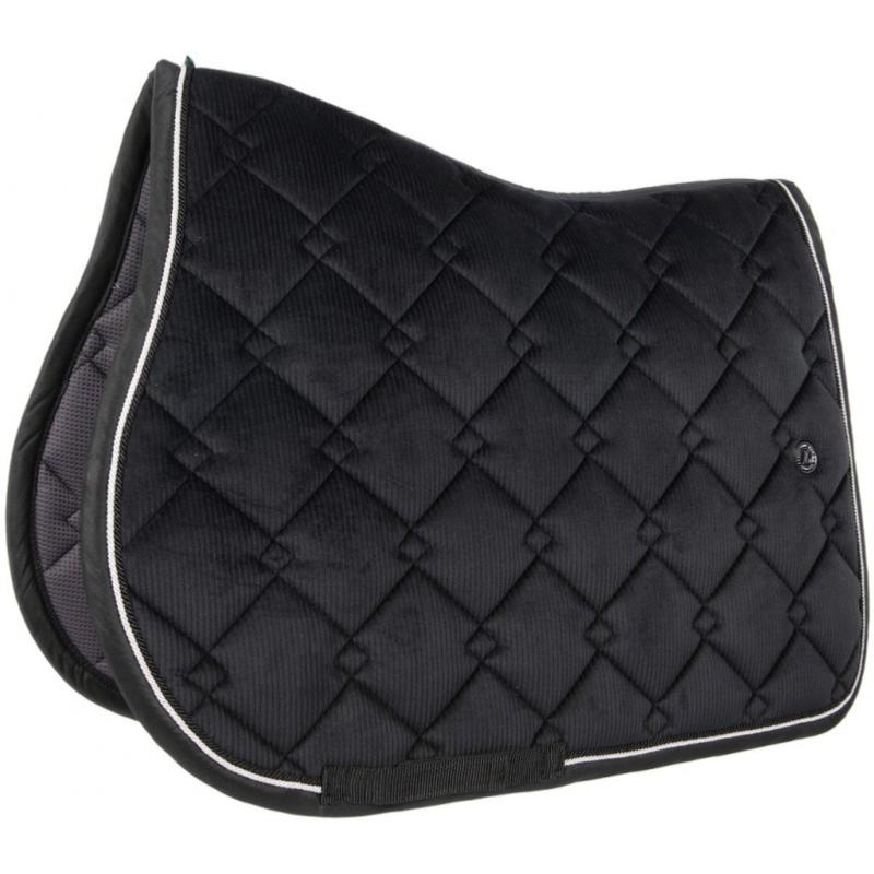 LAMI-CELL - Chabraque Velours Piquage Losange Effet 3D LUXIN ROUGE