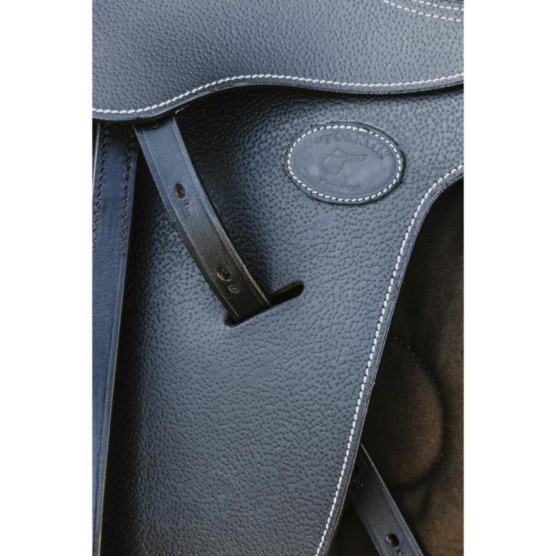 GUY CANTIN - Selle bardette Evolution éducative en cuir 14.5'  (Siège 41.5 cm) CUIR NOIR