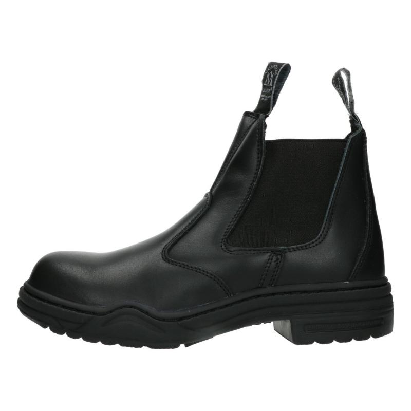 MOUNTAIN HORSE - Boots de Sécurité Cuir Huilé PROTECTIVE JOD Choisir une Taille NOIR