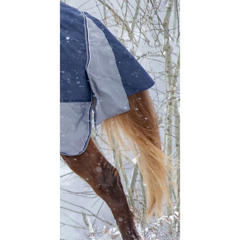 EQUITHEME TYREX - Chemise de pré Belt TYREX 600D à protection ventrale 125 cm/5'9/175 cm