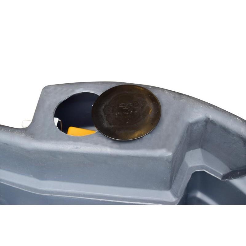 LA GEE - Bassine Ovale de Paturage en résine solide SUPERBAC 450 LITRES