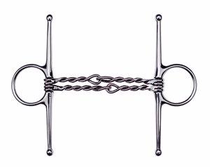 FEELING - Mors à Aiguille Double Embouchure Torsadée