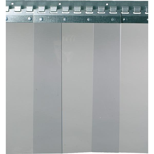 PATURA - Fixation  de Rail Suspendu pour Lamelle PVC Porte d'écurie Rail 984 MM + 5 PLAQUES