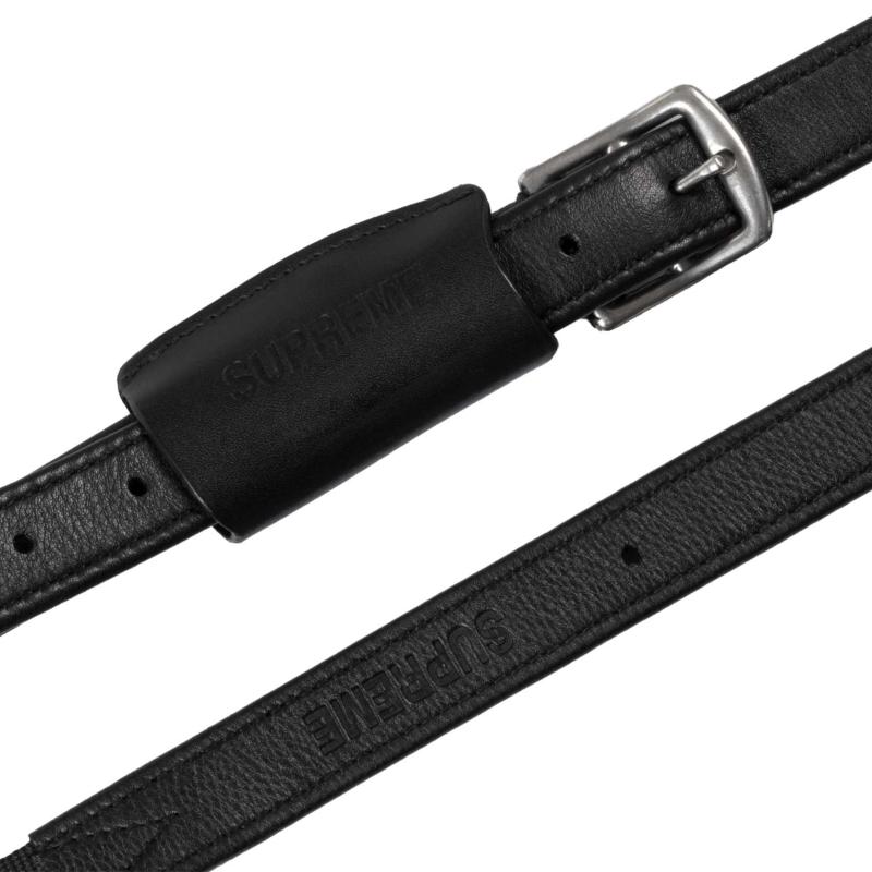 SUPREME - Étrivières dressage monobranches en cuir renforcé TAILLE 70 CM/ jusqu'à 1.65 M